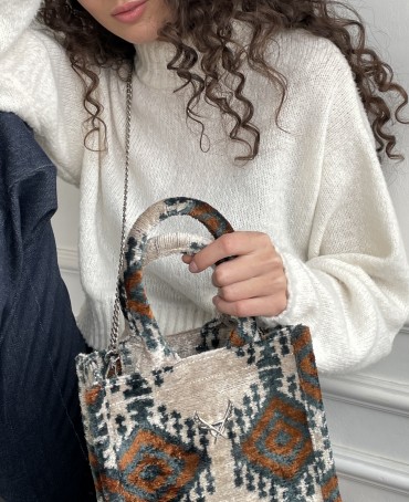 Шелковый (Бахмаль) тоут Petit (S) OCULI TERAE! (Глаза земли!) OCULI TERAE!/S